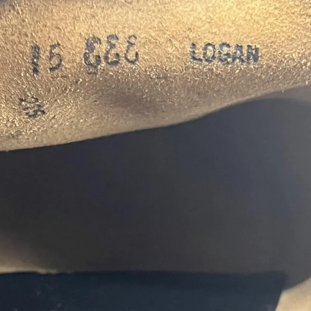 G.H. Bass Weejuns Logan Penny Loafers Men Size 15 3E Black Leather Slip On Shoes